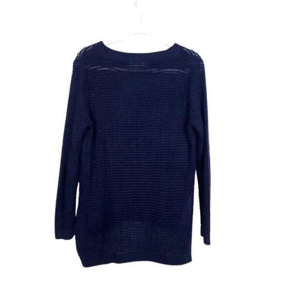 BB Dakota Navy Tunic Sweater - Picture 3 of 5